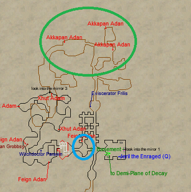 Crypt of Decay Leveling Locations